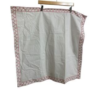 John Robshaw‎ Home cotton pillowcase orange white  26'' X 26''